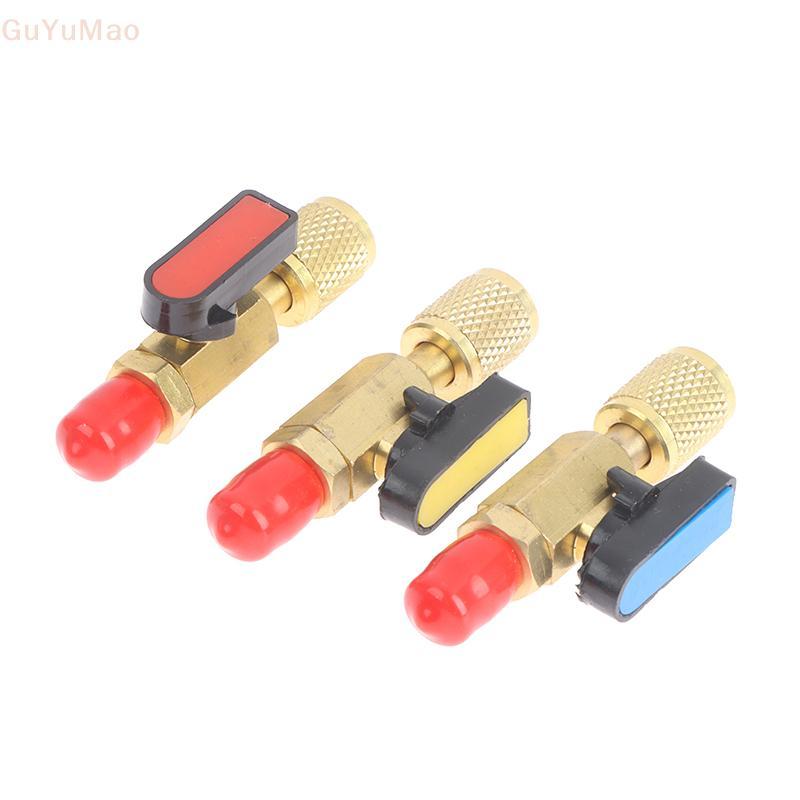 (gGUYU) 1/4 " Macho Para Fêmea Válvula De Esfera Reta Mangueiras De Carregamento Acessórios Do Coletor BR