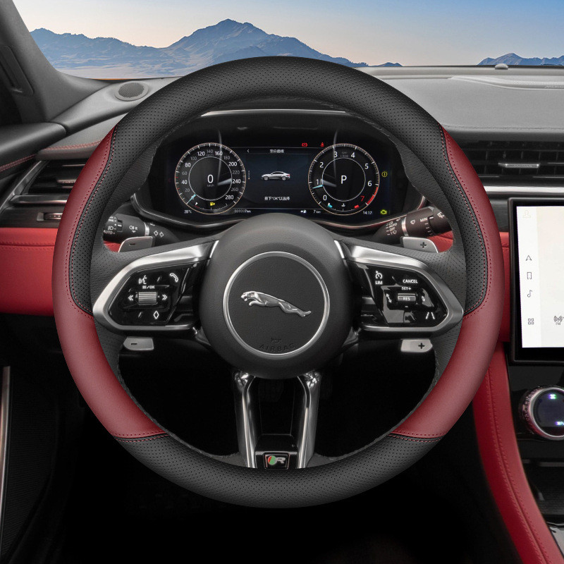 Jaguar 2026 Steering Wheel Cover XFL XEL F-PACE XE XJ E-PACE XF Specialized Modified Ultra-Thin Handlebar Covers