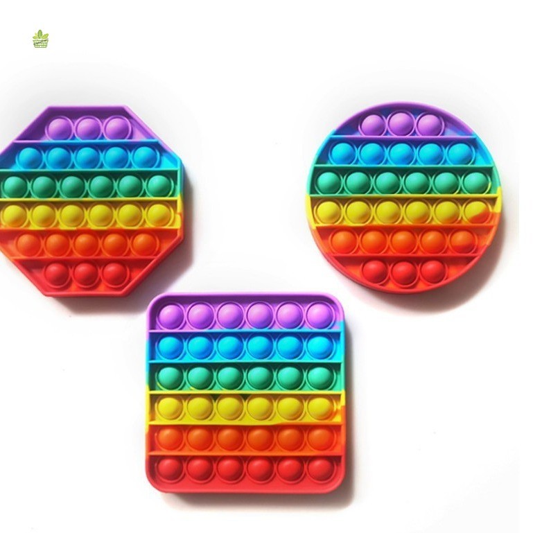 Jogo De Quebra-Cabeça Rainbow Rat Killer-Tabuleiro De Xadrez De Silicone Para Alívio Do Estresse