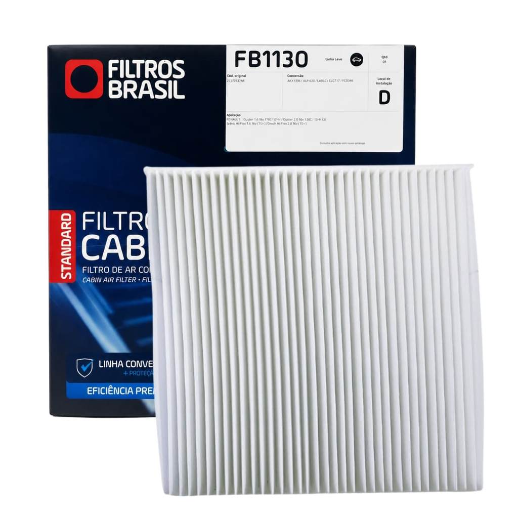 Filtro De Cabine Ar Condicionado Renault Duster Sandero Logan Oroch