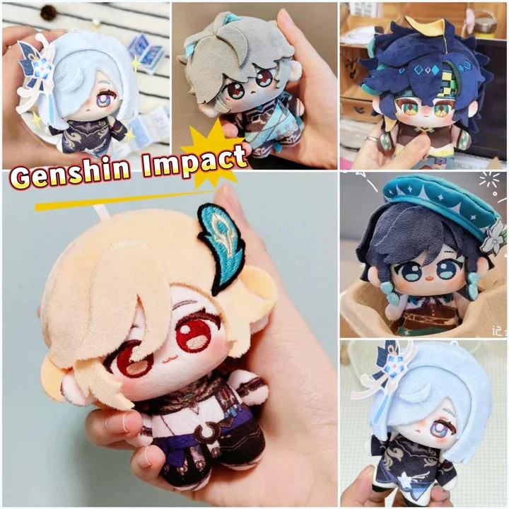10CM Genshin Impact Kaveh Alhaitham Wanderer Boneca De Pelúcia Anime Jogo Corpo Mochila Ornamentos Pingente Presentes