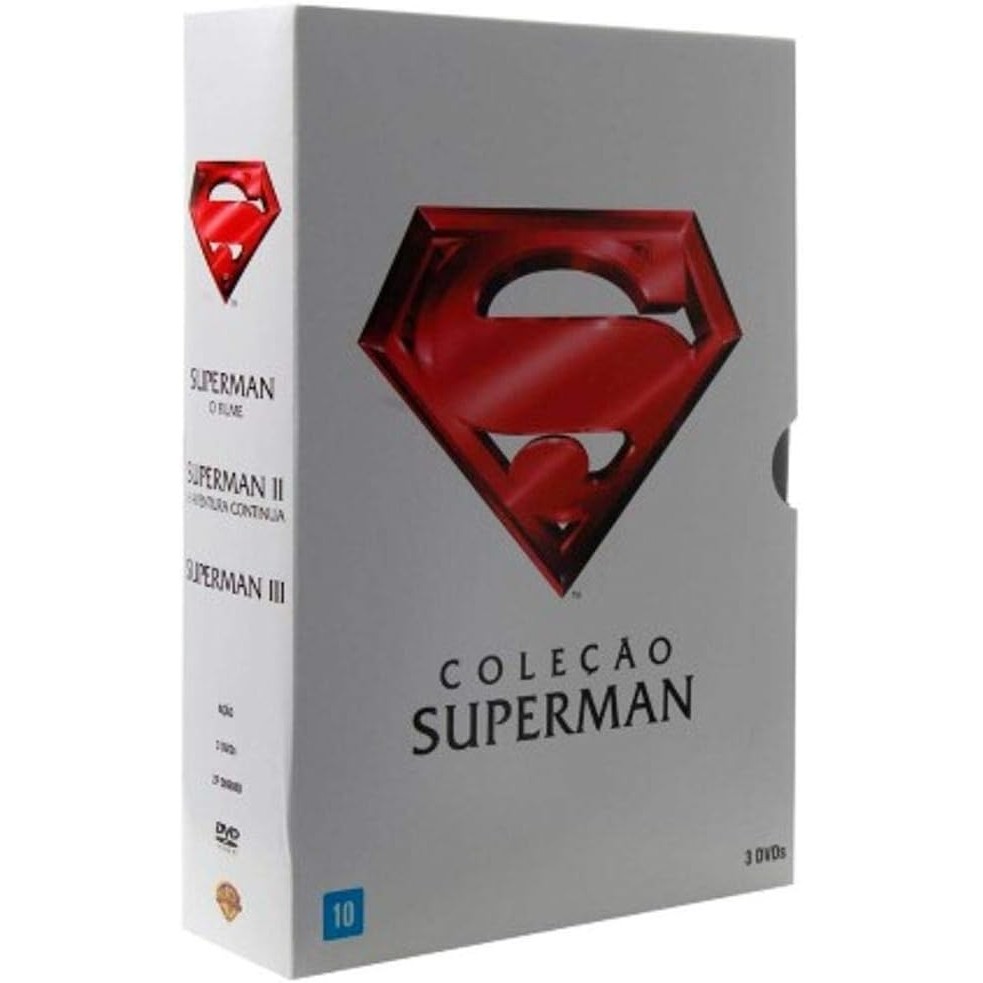 DVD BOX: COLEÇAO SUPERMAN - 3 VOL direção RICHARD DONNER
