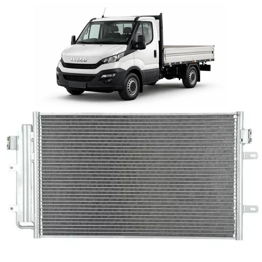 Condensador Iveco Daily Com Ar 2013 A 2018 - 10650457