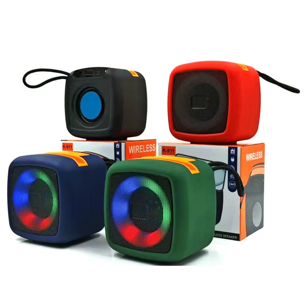 CAIXA DE SOM Alto-falantes RGB Luz Estéreo Ativo Woofer Música BT Mini Speaker