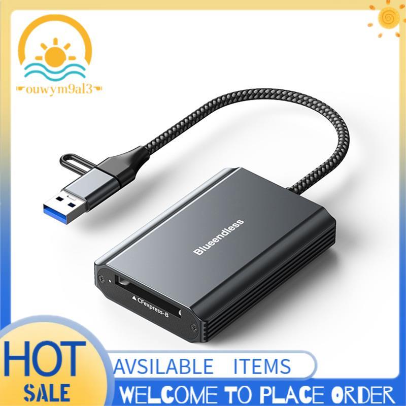 Leitor De Cartão De Memória USB 3.2 10Gbps CFexpress Tipo B Adaptador De Cabo C/A De Alta Velocidade Para Telefones Leit