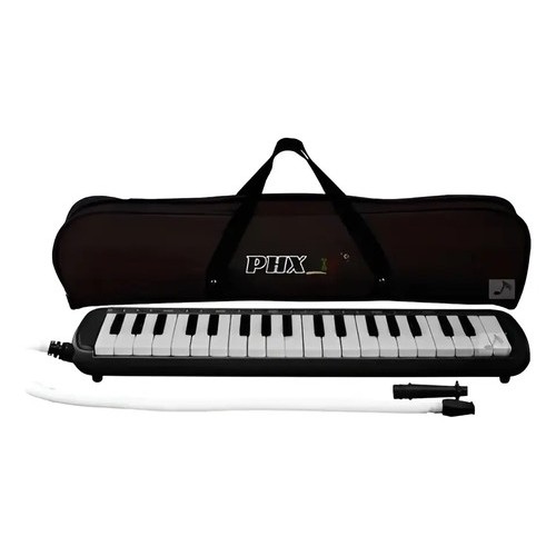 Escaleta Phx Kq 37 Iniciantes E Escolas 37 Teclas+bag+bocal Preto