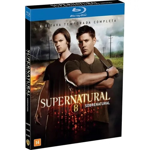DVD Supernatural 8 Blu-ray disc direção