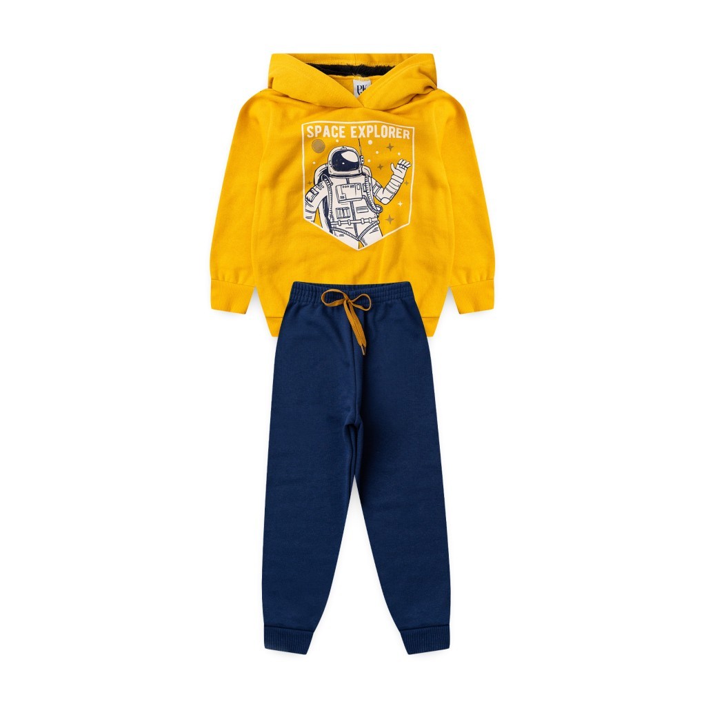 Conjunto Infantil Masculino Explorando O Espaço