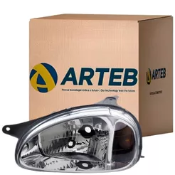 Farol Esquerdo H4 Corsa Sedan Wagon 2000-2010