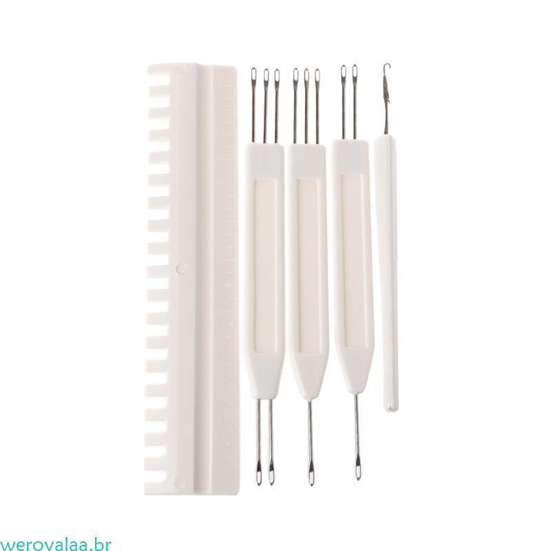 Conjunto De Ferramentas De Transferência Weroyala 1x2 1x3 2x3 Para Todos Os 4 5mm Máquina De Tricô Brother KH588 K