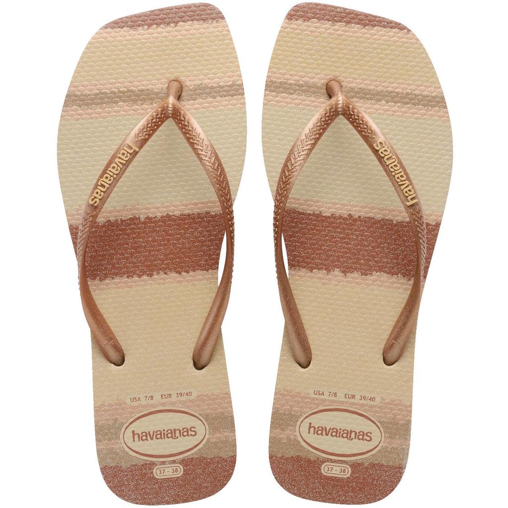 Chinelo Havaianas Slim Square Palette Glow
