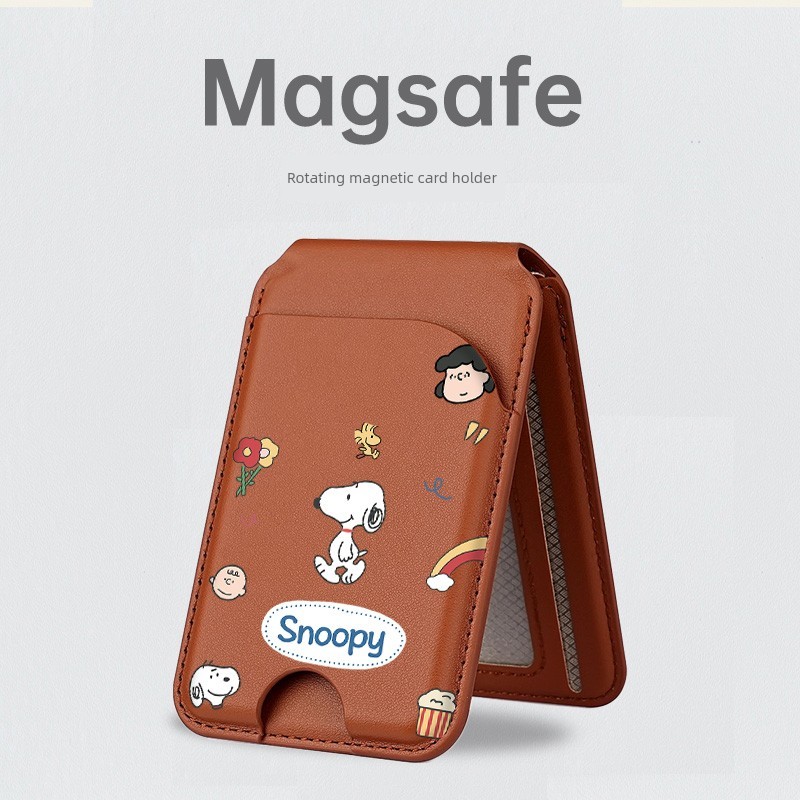 carteira magsafe Suporte para cartão de eixo rotativo magnético Fullton magsafe