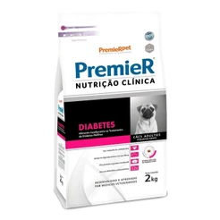 PremieR Nutrição Clínica Diabetes Cães Adultos Pequenos 2Kg