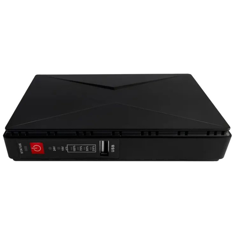 Mini Ups Nobreak Com Saida DC 2600Mah X4 Bivolt 18W em Oferta na Shopee