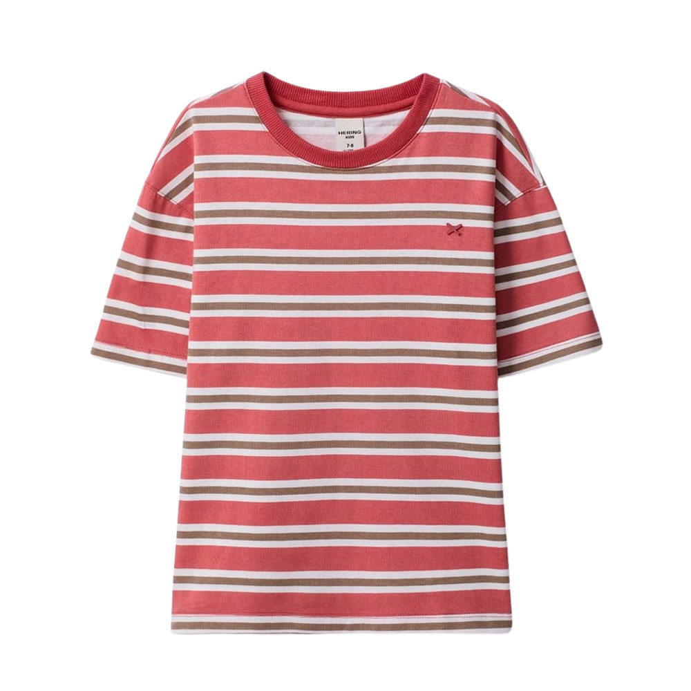 Camiseta Hering Infantil Menino Oversized Com Patch