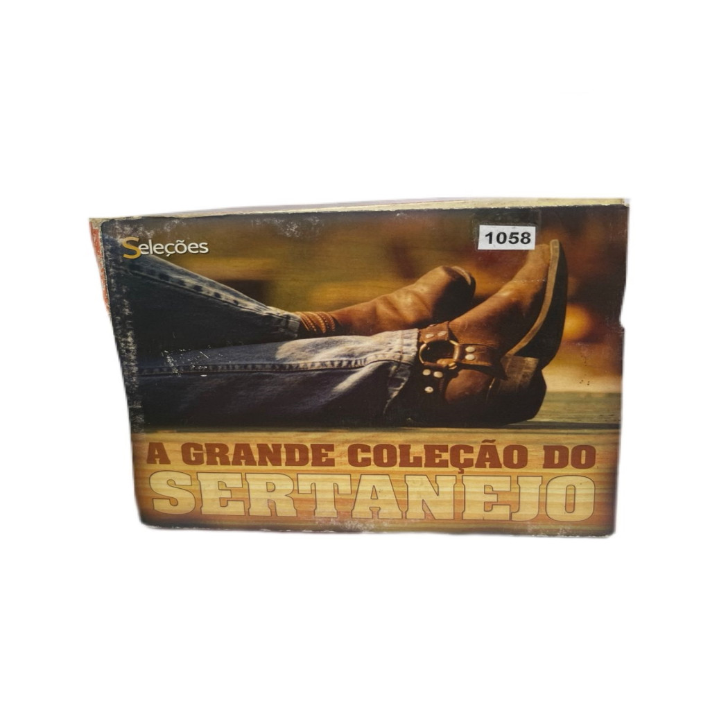 CD Vários A Grande Coleção do Sertanejo - N°1058