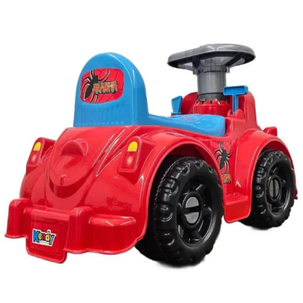 Carrinho Andador Infantil Educativo – Brinquedo de Encaixe com Buzina, Chave e Porta Objetos