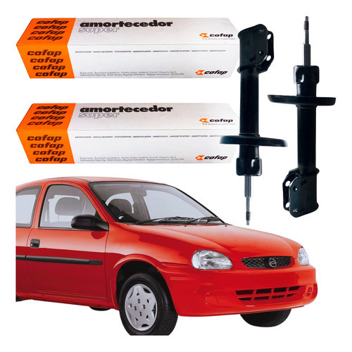 Par Amortecedor Cofap Dianteiro CORSA CELTA PRISMA 2010 em Oferta na Shopee