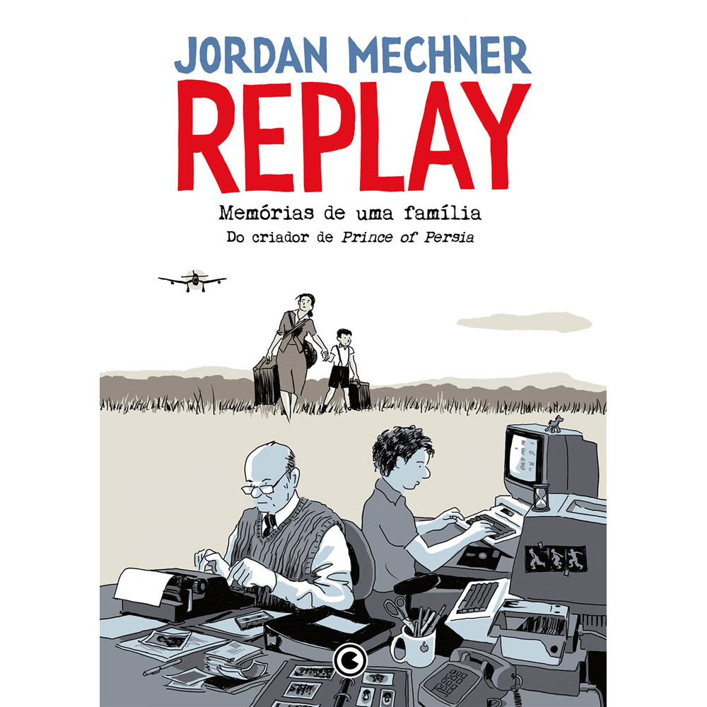 Livro Replay Memórias de Uma Família por Jordan Mechner Editora Conrad Isbn 9786558034384