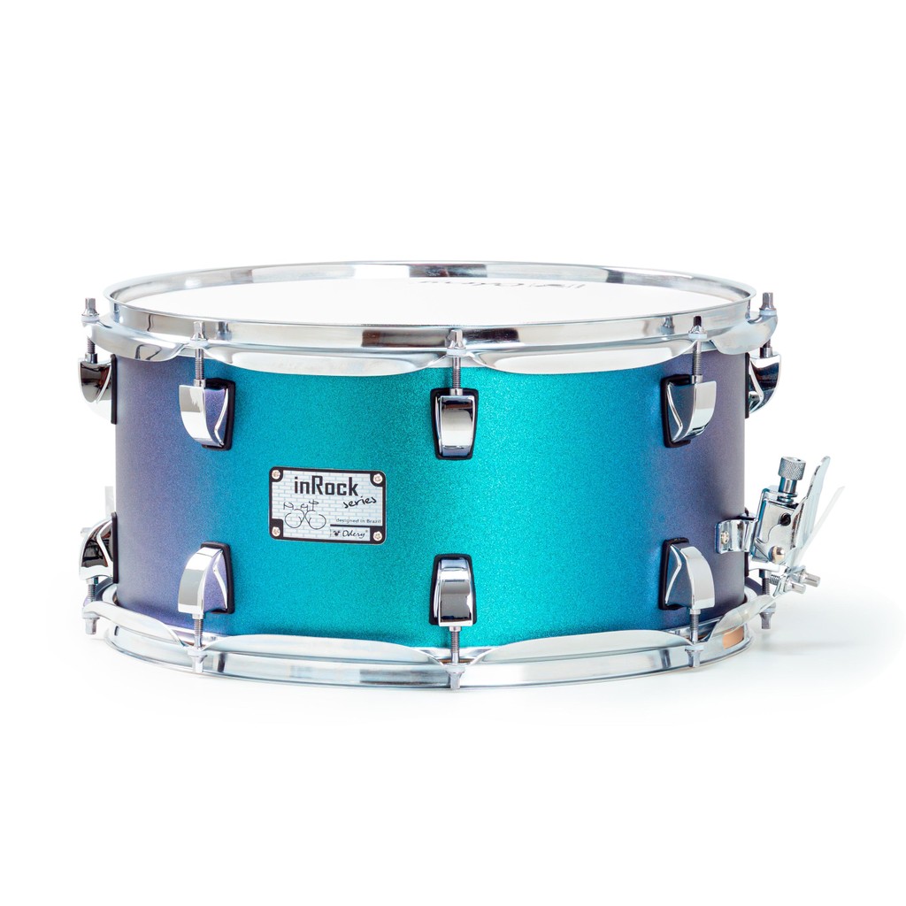 Caixa de Bateria 12x07 Odery InRock Series Blue Stone