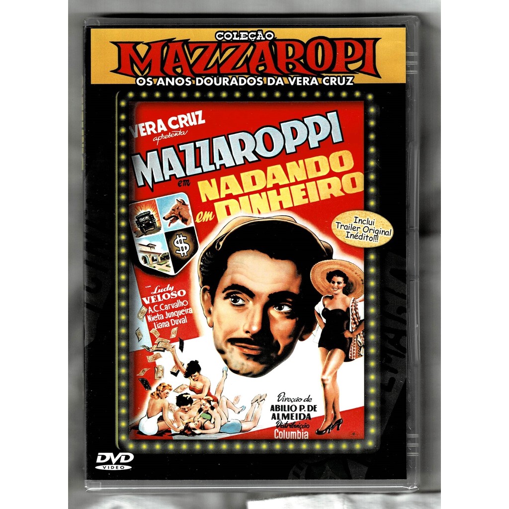 Coleção Mazzaropi DVD Vol. 1 Nadando Em Dinheiro