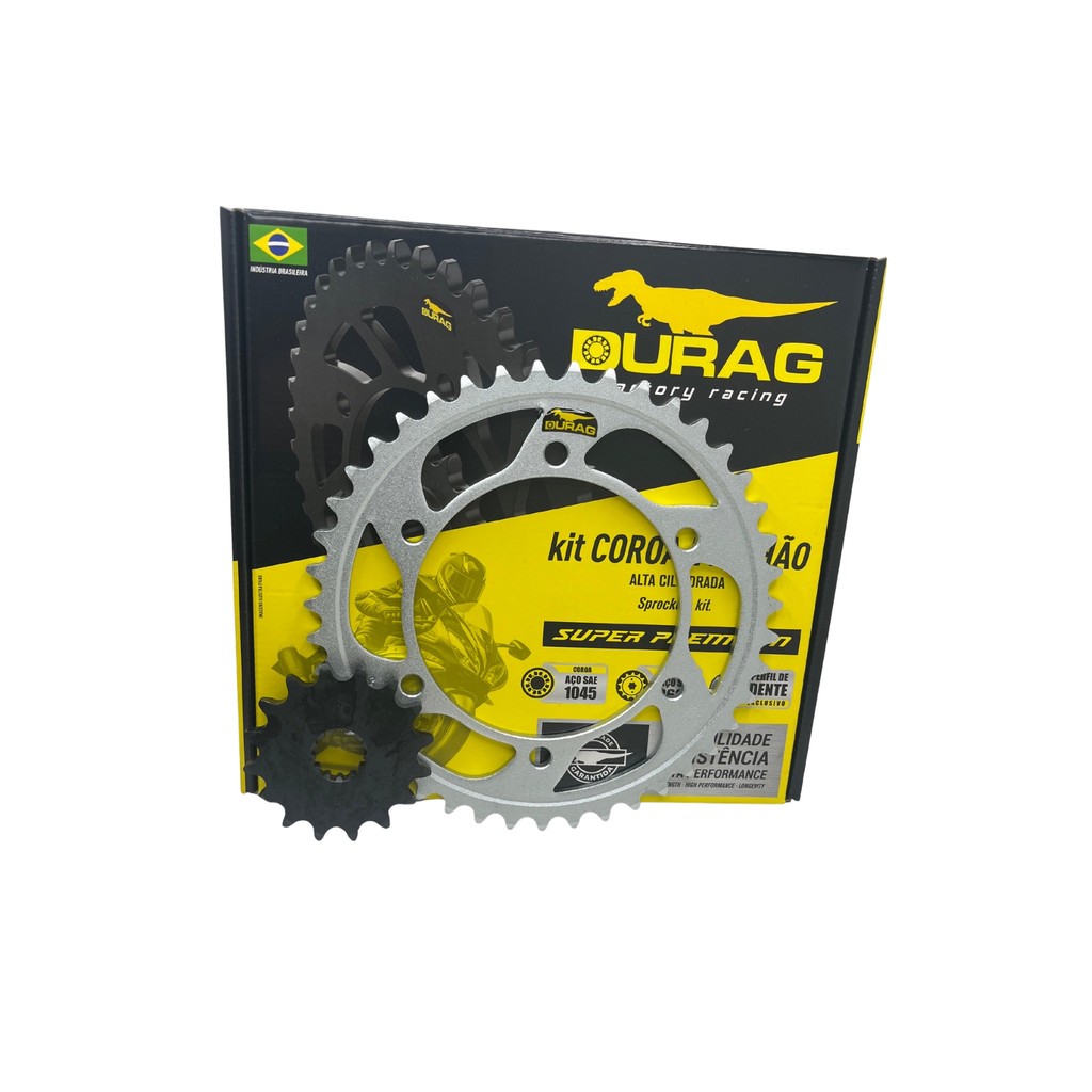 Kit Coroa e Pinhão Durag Yamaha TDM 850 1999 À 2001