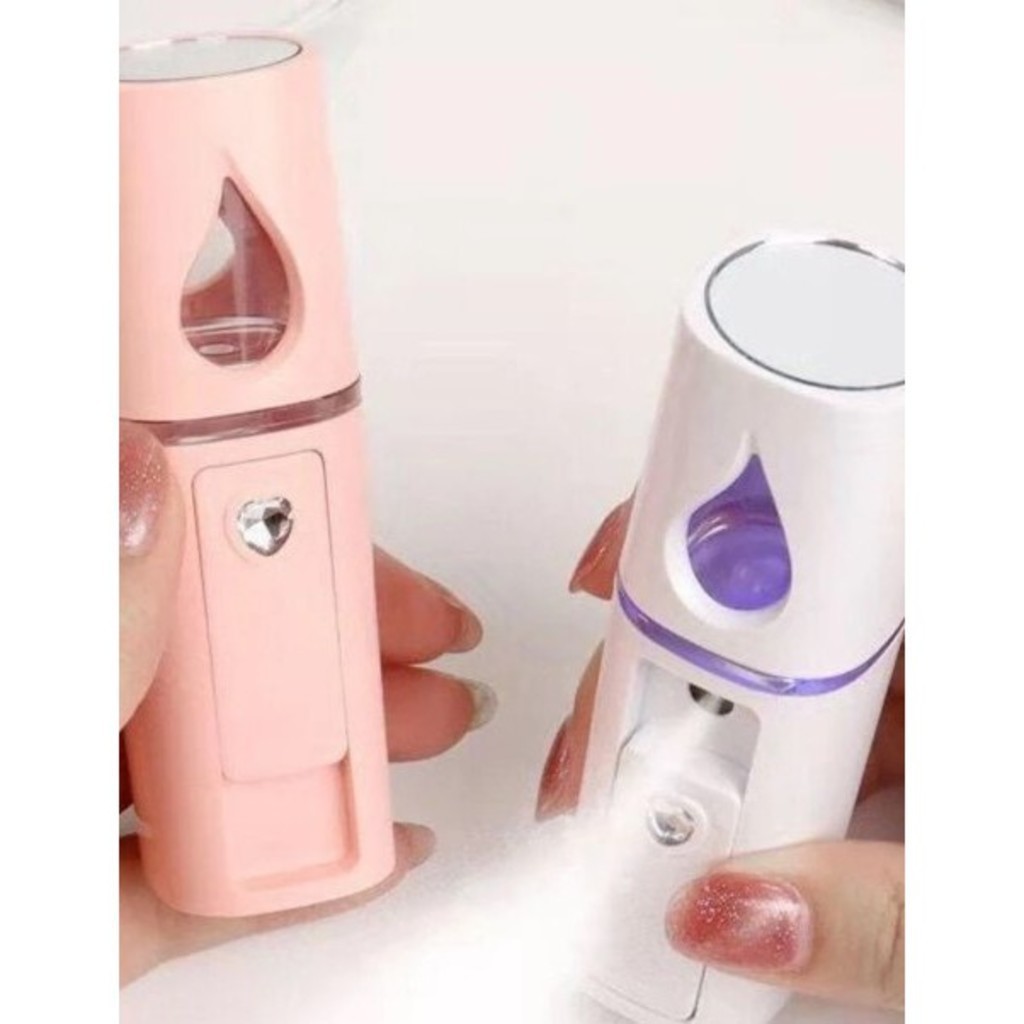 G GUAN Umidificador Nano Mister Spray Vaporiza Atomizador Hidrata Facial Rosto E Cilios Usb Recarregável