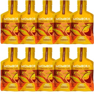 Gel De Carboidrato De Cupuaçu E Cacau Display C/10un Mombora em Oferta na Shopee