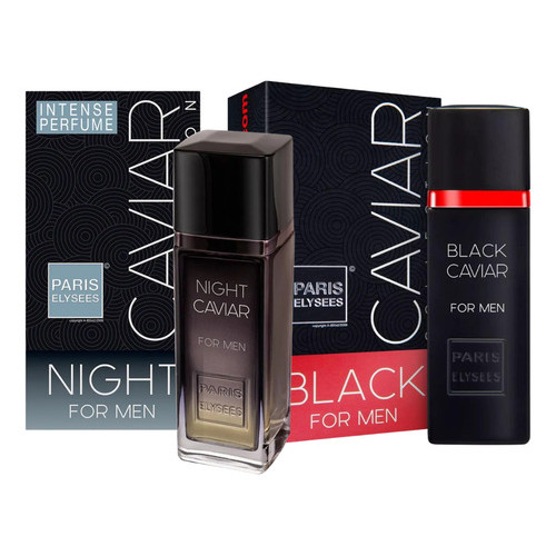 Kit 1 Night Caviar + 1 Black Caviar - Paris Elysees
