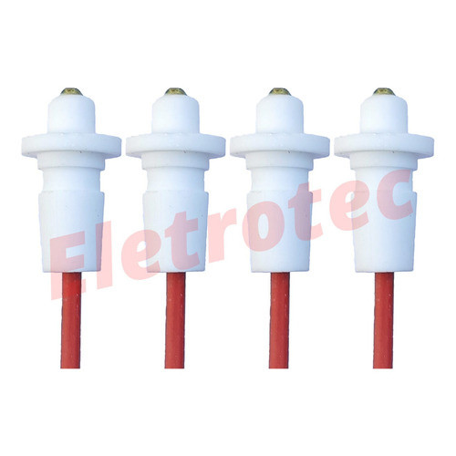 Kit 4 Velas 4 molas De Acendimento P Fogão Continental Ng