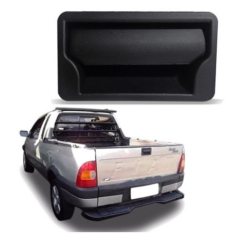 Maçaneta Gatilho Puxador Tampa Traseira Caçamba Fiat Strada Pick-up 1999 2000 2001 2002 2003 2004