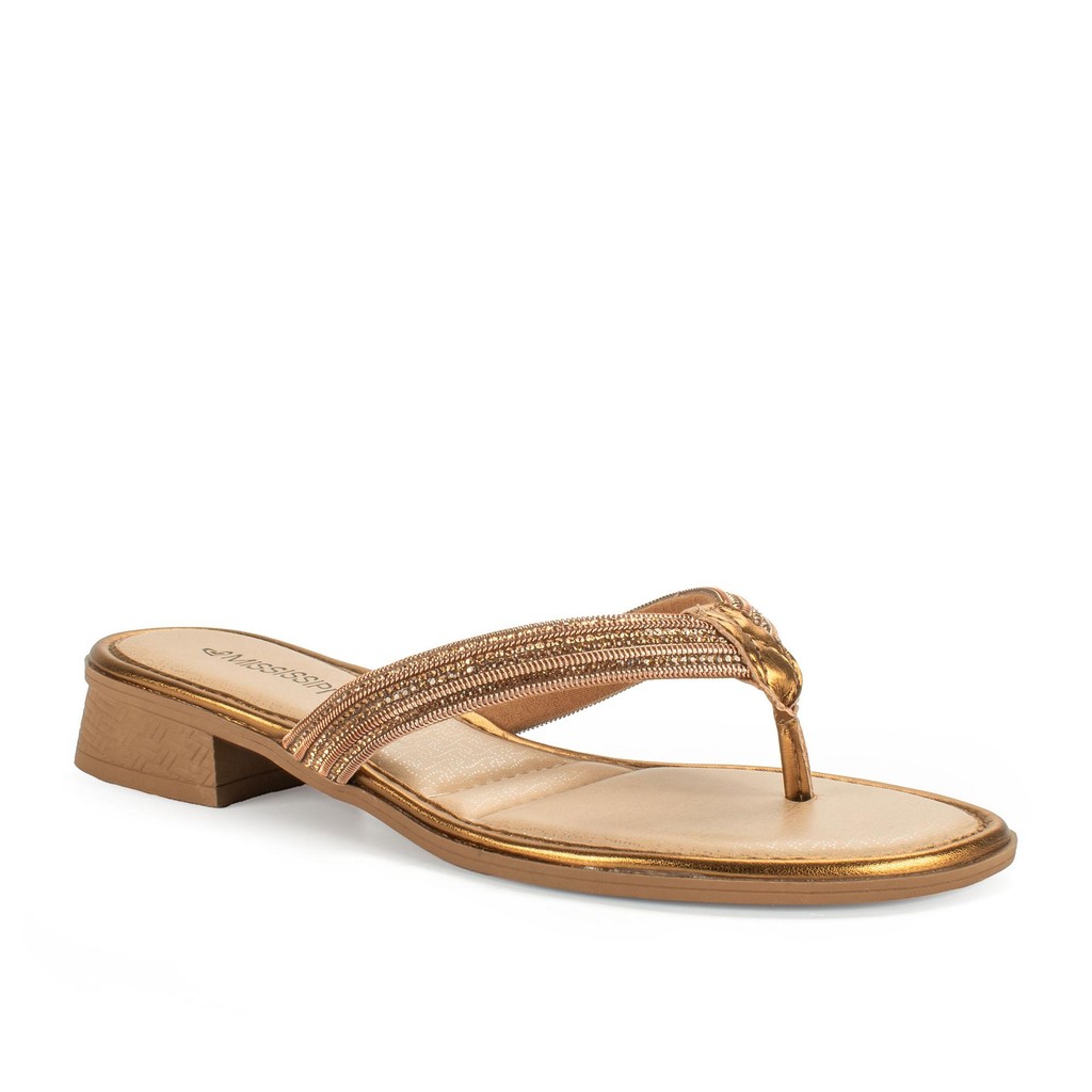 Tamanco Mississipi de Salto Bloco Feminina ME131