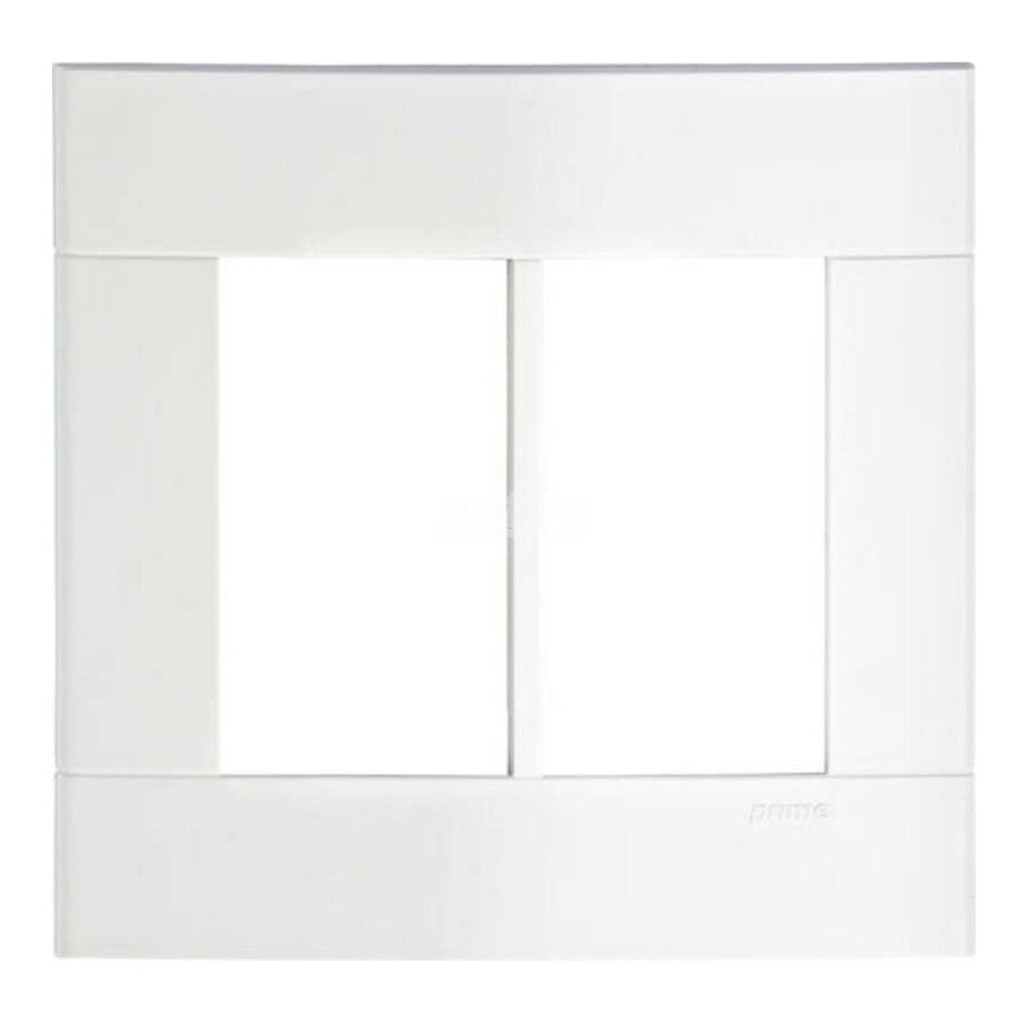 Placa 4x4 6 Postos 4x4 lunare Branca