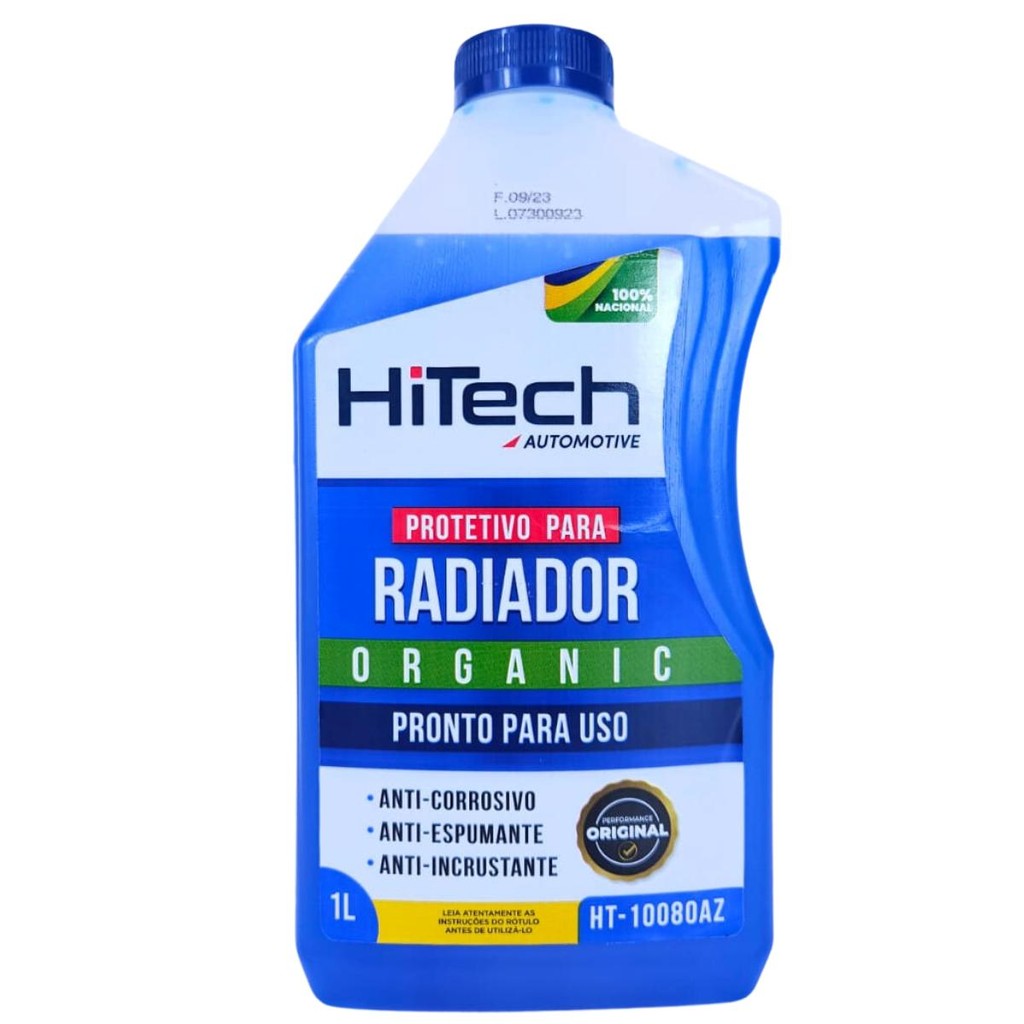 HT-10080AZ - Aditivo Radiador Azul Pronto Para Uso Hitech - 1 Litro em Oferta na Shopee