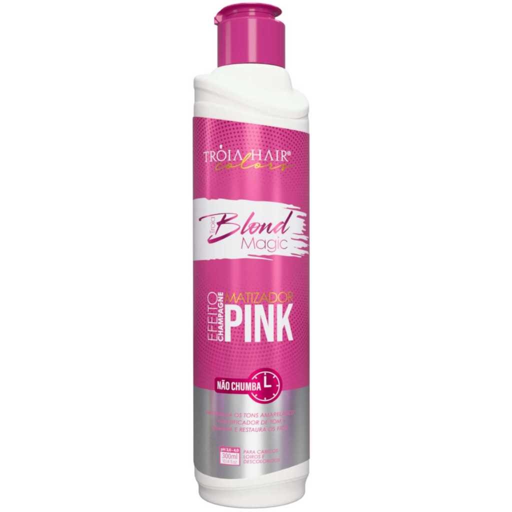 Troia Blond Magic Pink Efeito Champagne - Máscara Matizadora 300ml