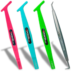 Kit 4 Espátulas Magnéticas Palito Envelopamento Vinil Insulfilm Ppf Poker Tool
