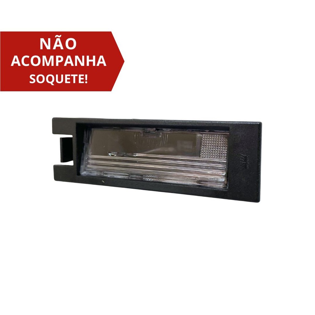 Par Luz Placa Para GM Corsa Após 2002 Lanterna Placa Corsa Sem Soquete Com Lampadas — imagem 2 de 2