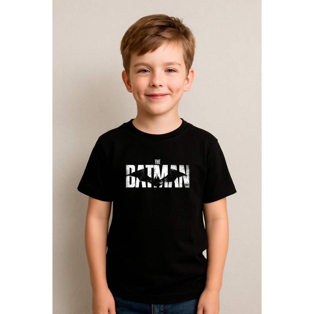 Camiseta Infantil Batman Bruce Wayne Dc