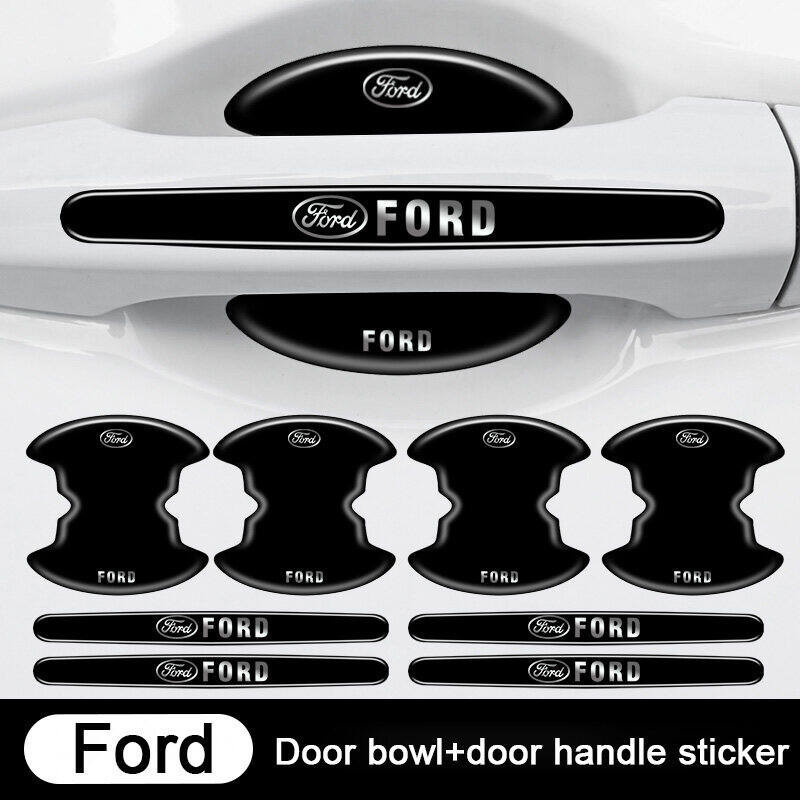 4/8Pcs Faixa Anticolisão para Carro Protetor de Maçaneta de Metal Adequado para Ford Ranger Ecosport Everest Focus Fiest em Oferta na Shopee