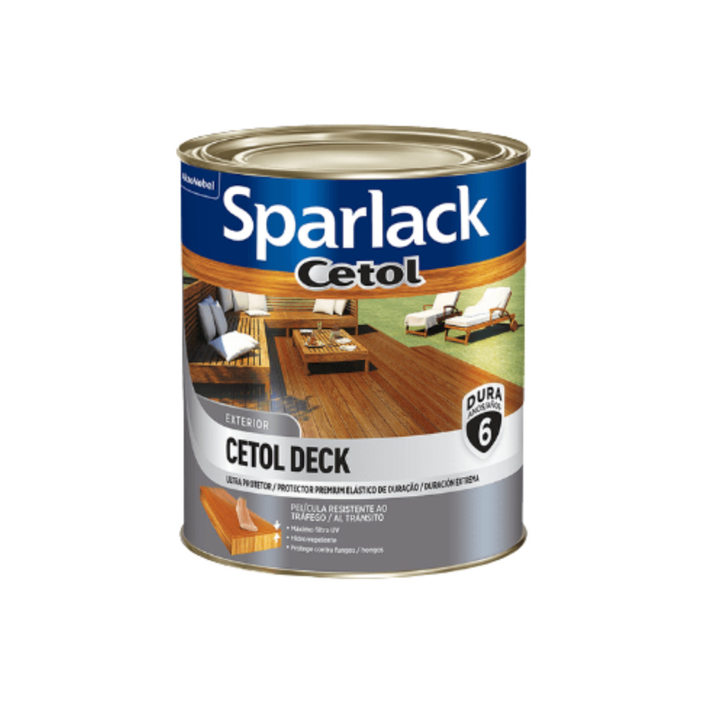 Sparlack Cetol Deck Semibrilho Natural 3,6l