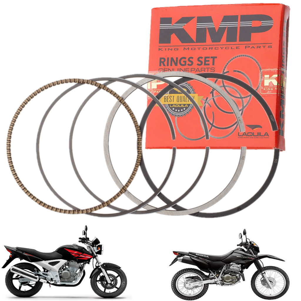 Anel Pistão Honda Cbx 250 Xr 250 Std 0.25 0.50 0.75 1.00 Twister Motor Moto