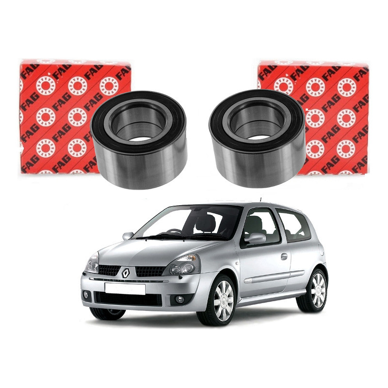 Par Rolamento Roda Dianteiro Fag, Clio 1.6 2003 A 2012 em Oferta na Shopee