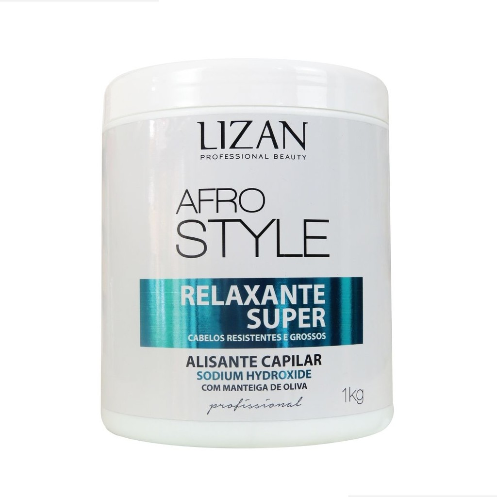 Afrostyle Creme Alisante Relaxante Sódio Balde 1kg Profissional