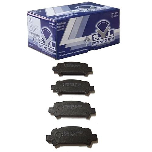 Pastilha De Freio Traseira Forester 1997 A 2002 / Impreza 2010 A 2015 - SYL1364