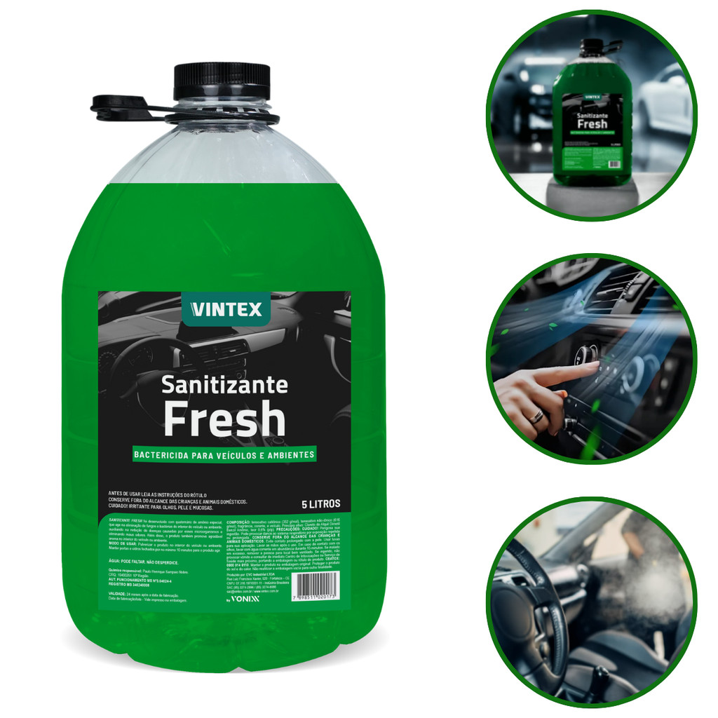 SANITIZANTE FRESH 5L - VONIXX