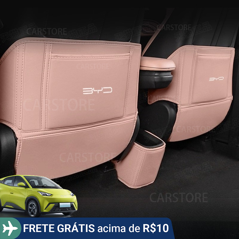 Para BYD Dolphin Mini Almofada Anti-Chute Assento Interno De Carro , Proteção E Decoração De Caixa De Apoio De Braço Tra em Oferta na Shopee