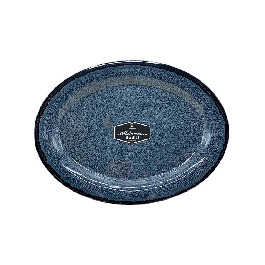 Travessa 35,5cm Melamina Plástico Resistente Cozinha Durabilidade Mesa Posta Decoração De Cozinha