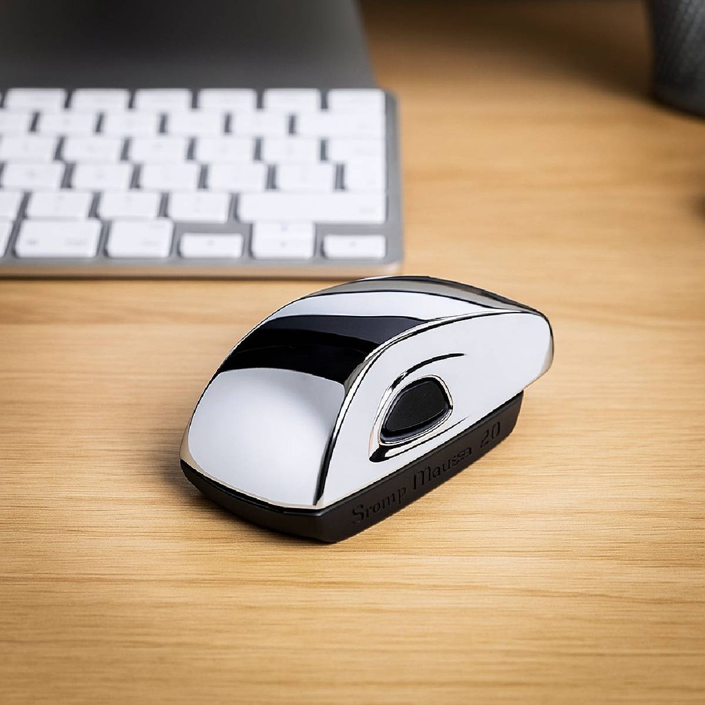 Carimbo Personalizado Colop Pocket Stamp Mouse 20 Cromado