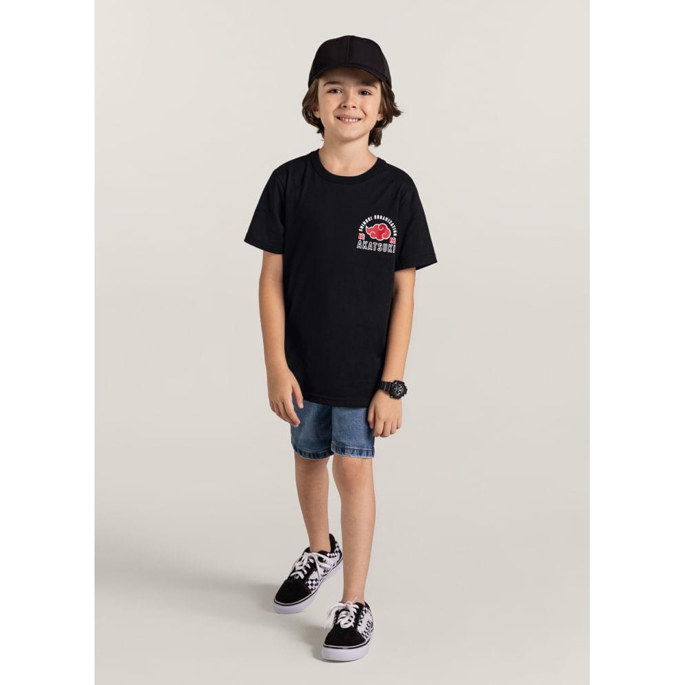 Camiseta Naruto infantil unissex Brandili em Oferta na Shopee