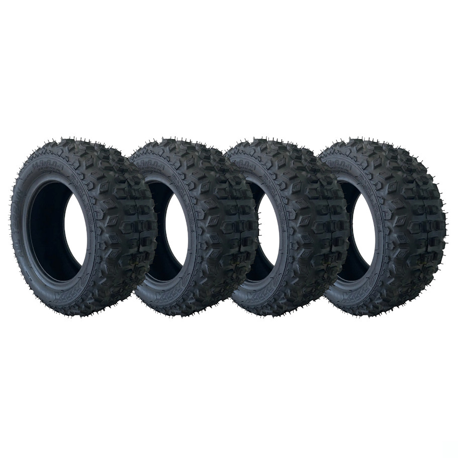04 Pneus De Quadriciculo 14.5-60-8 Rx Tyres Aro 8 Kart Croos